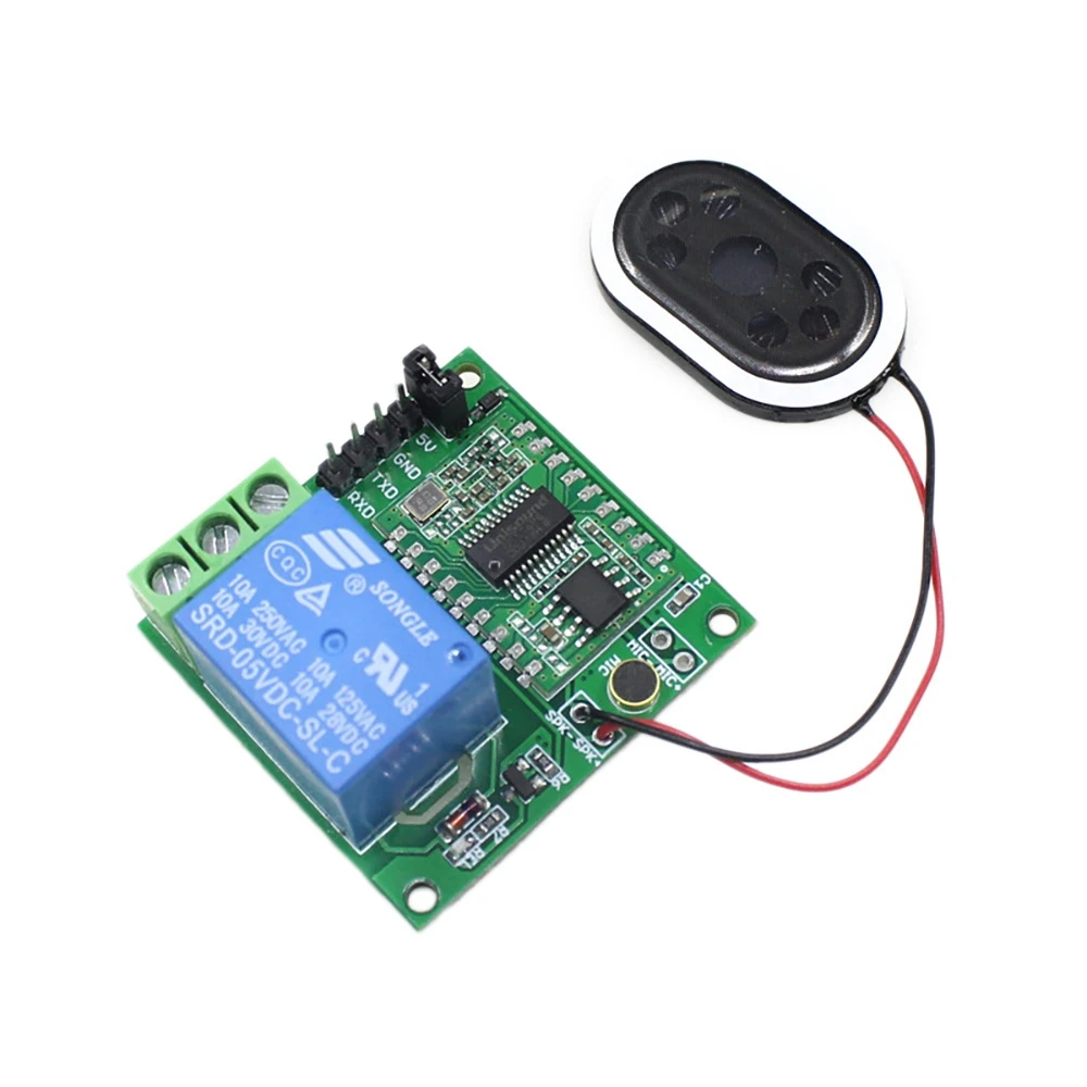 AI Intelligent Voice Recognition Module Offline Intelligent Switch Control Board Voice Recognition Module
AI Intelligent Voice Recognition Module Offline Intelligent Switch Control Board Voice Recognition Module