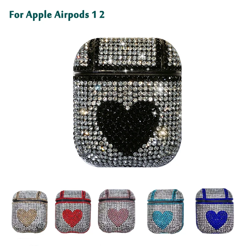 

Luxury Diamond Earphone Cases for Apple AirPods Pro 2 1 Case,Bling Hard Shell 360 Degree Protective Stylish Cover Airpod Case