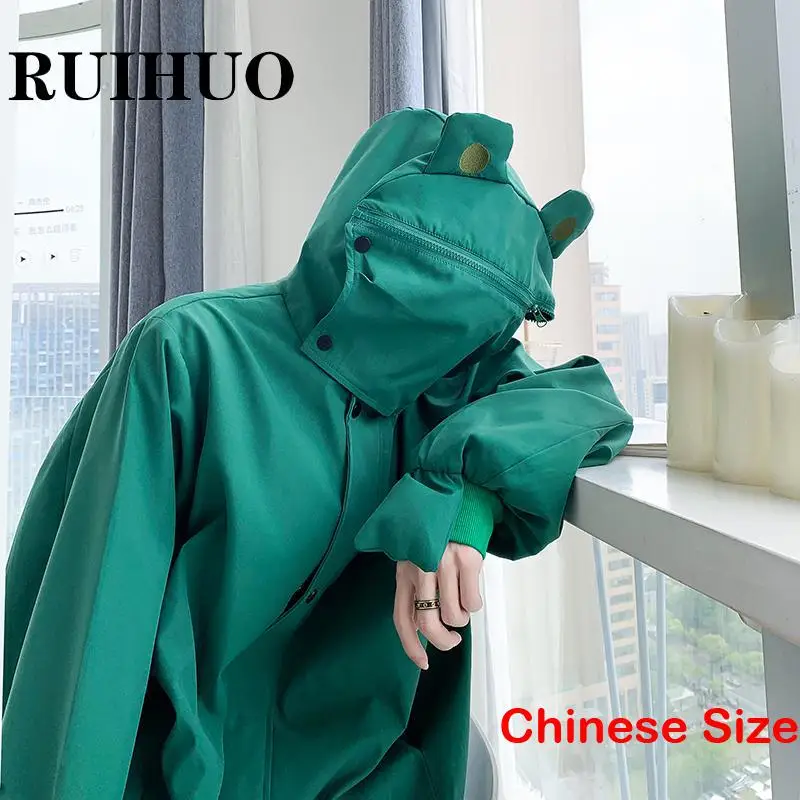 Куртка RUIHUO мужская с мультяшным принтом, верхняя одежда, одежда для работы, ветровка, уличная одежда, 2XL, весна 2023
Куртка RUIHUO мужская с мультяшным принтом, верхняя одежда, одежда для работы, ветровка, уличная одежда, 2XL, весна 2023