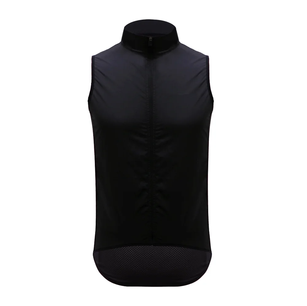 2022 New All Black Pro Cycling Windproof Waterproof Gilet Vest Lightweight cycling vest mesh fabric at back Ropa Ciclismo
2022 New All Black Pro Cycling Windproof Waterproof Gilet Vest Lightweight cycling vest mesh fabric at back Ropa Ciclismo