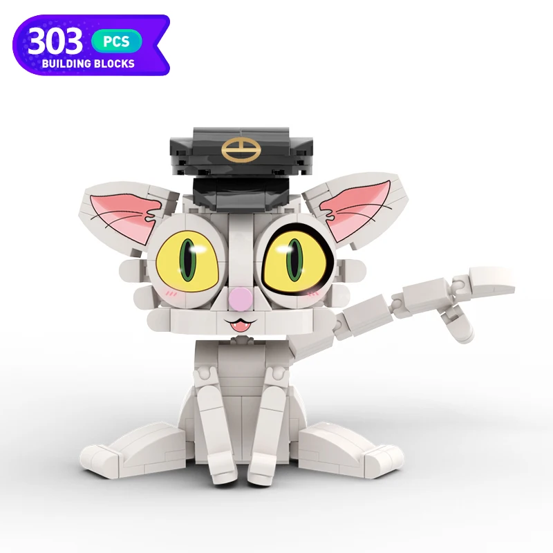 Animal Moc Anime Suzumed Daijin Cat Building Blocks Cute Model Building Blocks Creative Ornaments Cat Bricks Toy Children Gift
Animal Moc Anime Suzumed Daijin Cat Building Blocks Cute Model Building Blocks Creative Ornaments Cat Bricks Toy Children Gift