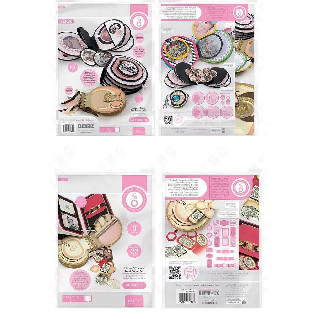 New Metal Cutting Dies Tickets Trinkets Treasured Dreams My Memory Book Die Set Diy Scrapbook Craft Handmade Album Decor Stamps
New Metal Cutting Dies Tickets Trinkets Treasured Dreams My Memory Book Die Set Diy Scrapbook Craft Handmade Album Decor Stamps