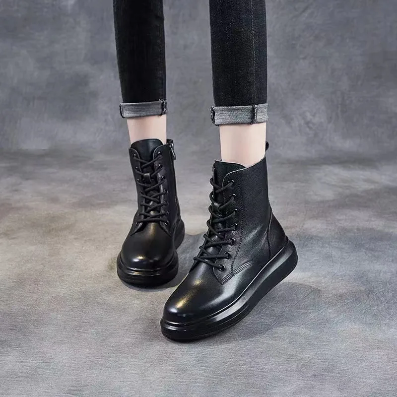 Ботинки женские 2022 платформе, Осень-зима, теплые, ботильоны на платформе 
Ботинки женские 2022 платформе, Осень-зима, теплые, ботильоны на платформе