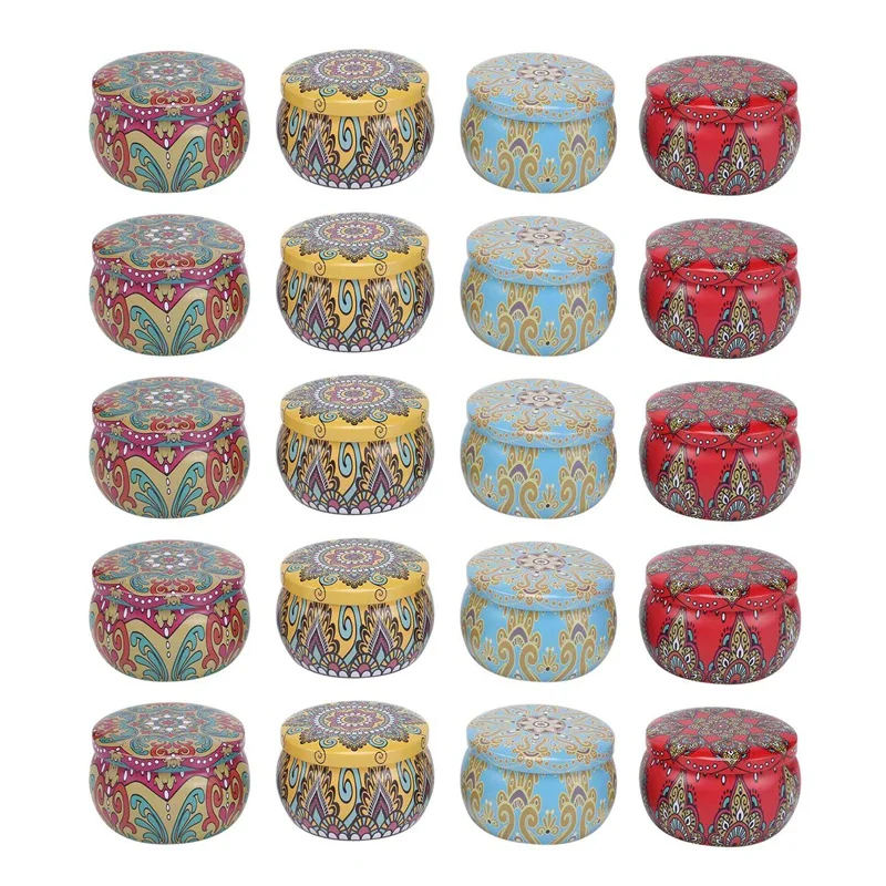 20PCS Candle Tin Cans 4.4 Oz Metal Round Containers Empty Candle Jars With Lids For Making Candles Bulk Crafts Storage
20PCS Candle Tin Cans 4.4 Oz Metal Round Containers Empty Candle Jars With Lids For Making Candles Bulk Crafts Storage