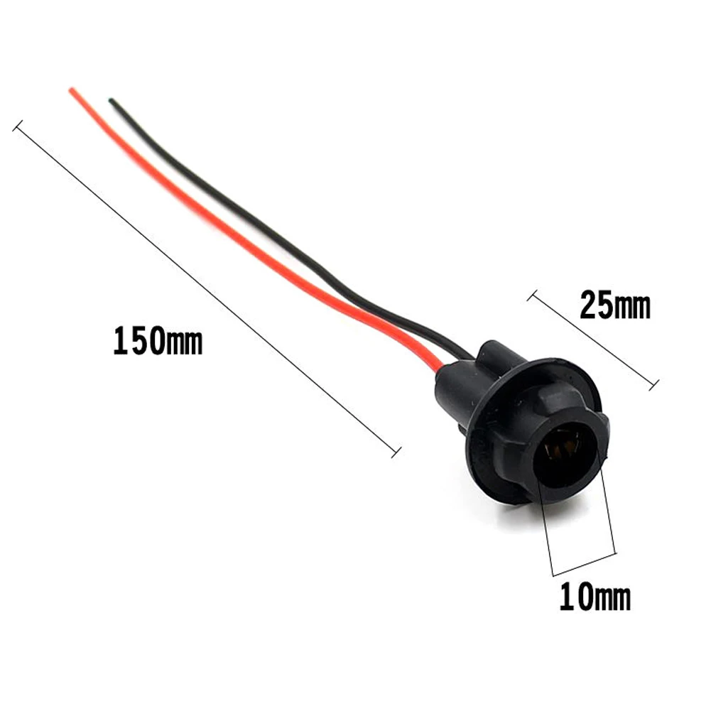 10pcs T10 Auto Car Socket Connector Extension LED Wedge Light Base W5W 168 194 For Replaces OEM / LED / Xenon (HID) Bulb Socket
10pcs T10 Auto Car Socket Connector Extension LED Wedge Light Base W5W 168 194 For Replaces OEM / LED / Xenon (HID) Bulb Socket