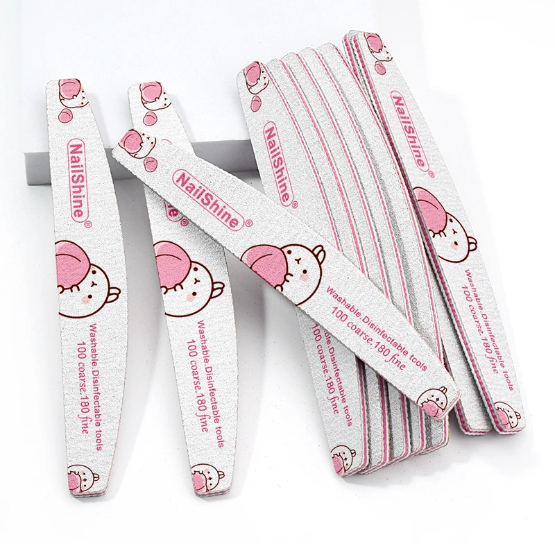 10Pcs Pink Lovely Nail Files 100 180 Grit Pedicure Sanding Stronge Sandpaper Nails Art Disinfectable Manicure Tools lime a ongle
10Pcs Pink Lovely Nail Files 100 180 Grit Pedicure Sanding Stronge Sandpaper Nails Art Disinfectable Manicure Tools lime a ongle