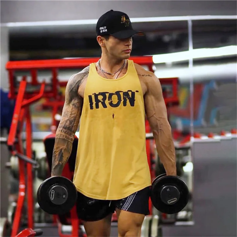 2023Fitness Vest Men's Training Running Sports Casual Undershirt Monogram Print Quick Dry Breathable Gym Basketball Clothing Y2K
2023Fitness Vest Men's Training Running Sports Casual Undershirt Monogram Print Quick Dry Breathable Gym Basketball Clothing Y2K