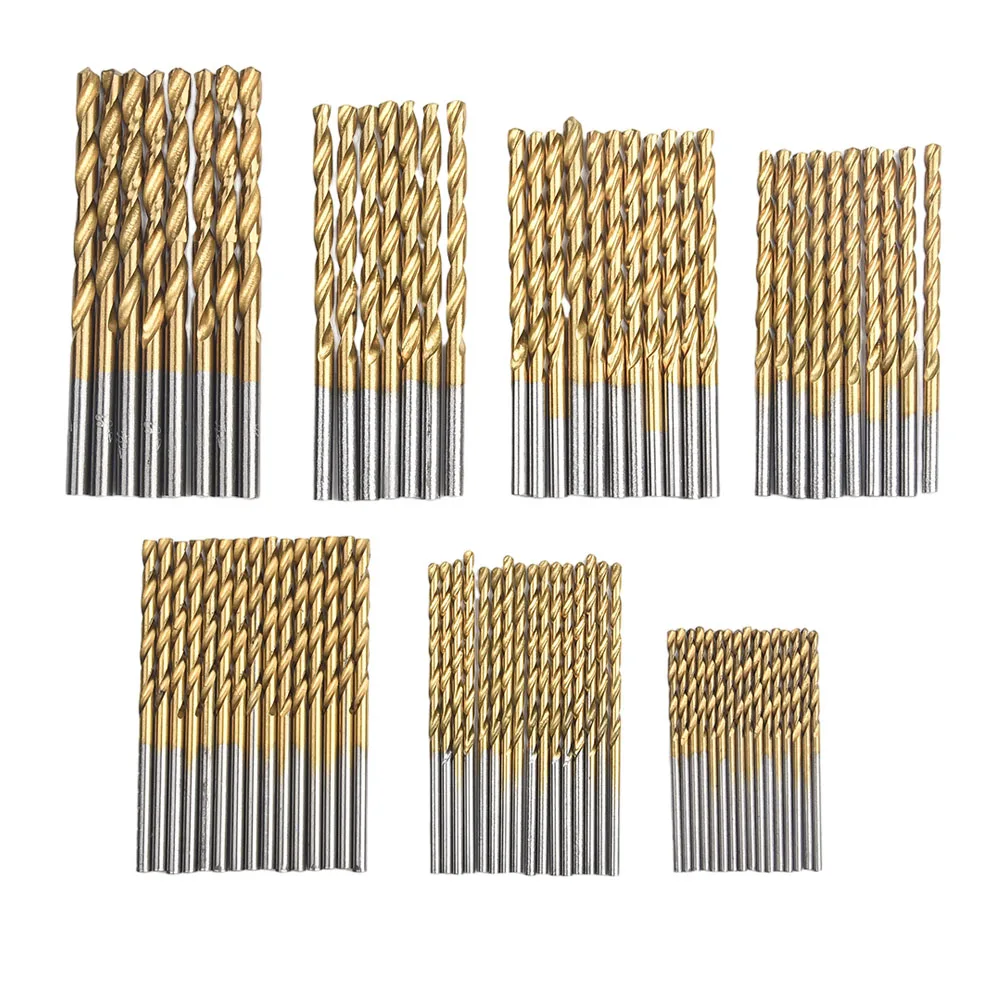 99pcs Titanium Drill Bit Set High Speed Steel Drill Bits For Wood Metal Drilling Hole Opener 1.5-10mm HSS Drill Bit Power Tool
99pcs Titanium Drill Bit Set High Speed Steel Drill Bits For Wood Metal Drilling Hole Opener 1.5-10mm HSS Drill Bit Power Tool