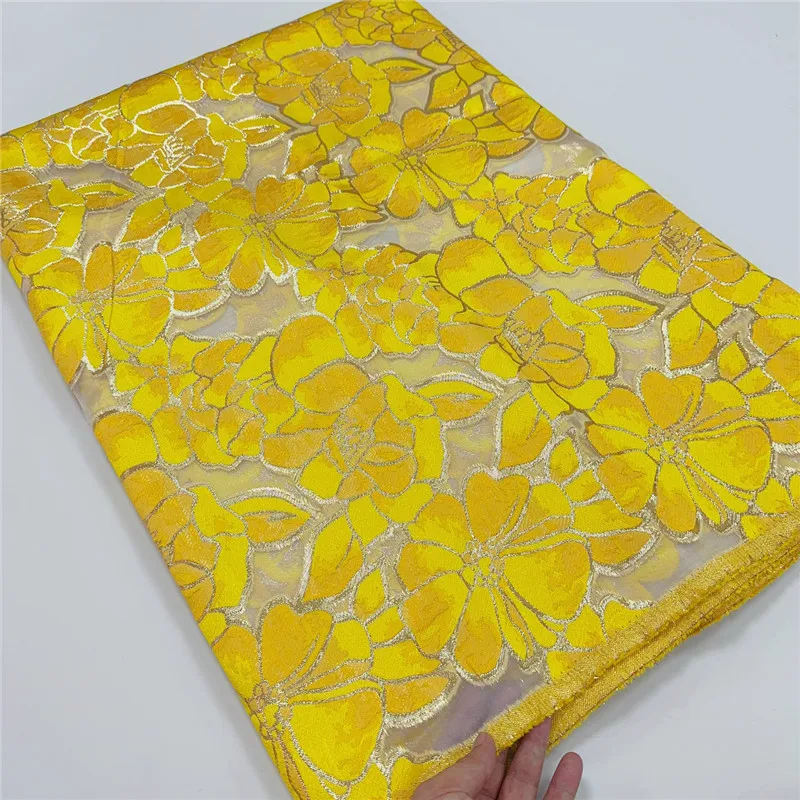 5 Yard African Tulle Lace Fabric Satin Nigerian Brocade Gild Jacquard Lace Fabric For Sewing Wedding Party Dress Women Cloth
5 Yard African Tulle Lace Fabric Satin Nigerian Brocade Gild Jacquard Lace Fabric For Sewing Wedding Party Dress Women Cloth