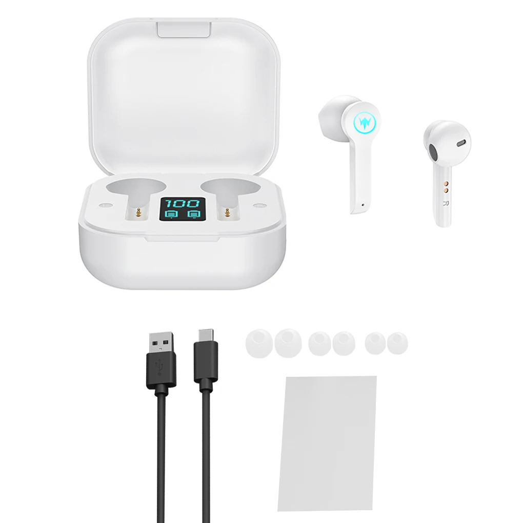 ES1 TWS Wireless Earphones Bluetooth 5.0 Earphones Sports Earbuds Headset With Mic Charging box Headphones For All Smartphones
ES1 TWS Wireless Earphones Bluetooth 5.0 Earphones Sports Earbuds Headset With Mic Charging box Headphones For All Smartphones