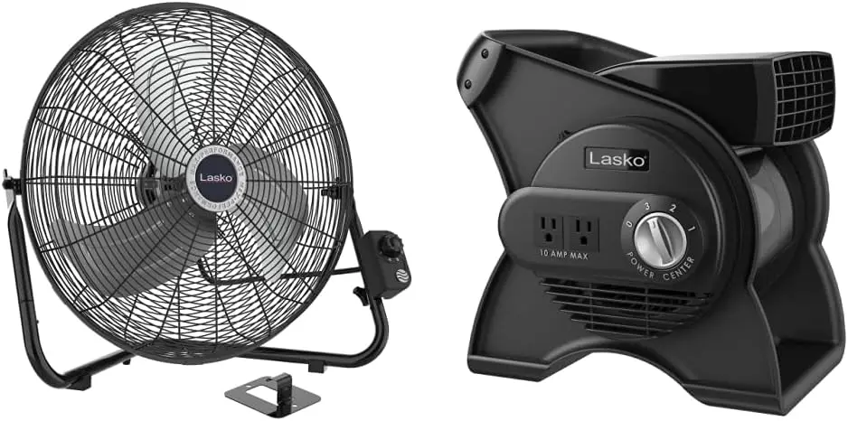 High Velocity Quick Mount, Easily Converts from a Floor Fan, 7 x 22 x 22 inches, Black & U12104 High Velocity Pro Pivoting
High Velocity Quick Mount, Easily Converts from a Floor Fan, 7 x 22 x 22 inches, Black & U12104 High Velocity Pro Pivoting