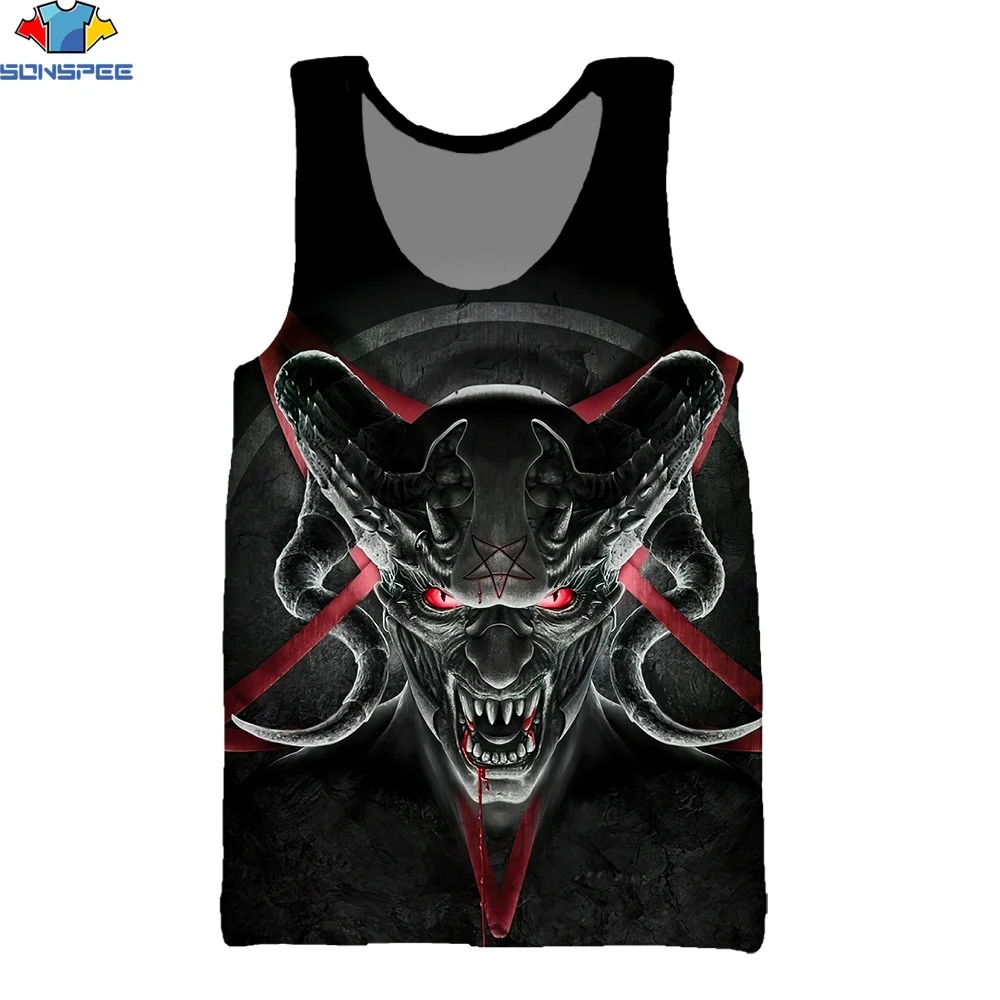 2022 Summer hot-selling fashion handsome Sleeveless vest 3D horns print tank top O-neck 2022 casual Breathable men's st
2022 Summer hot-selling fashion handsome Sleeveless vest 3D horns print tank top O-neck 2022 casual Breathable men's st