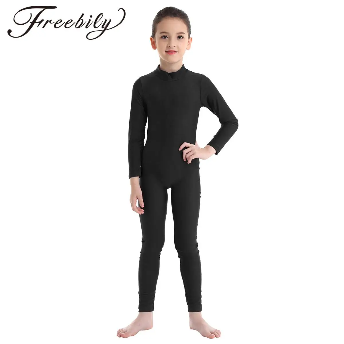 Kids Girls Long Sleeve Zipper Ballet Dance Leotard Gymnastics Exercise Unitard Catsuit Dancewear Stage Performance Bodysuit
Kids Girls Long Sleeve Zipper Ballet Dance Leotard Gymnastics Exercise Unitard Catsuit Dancewear Stage Performance Bodysuit
