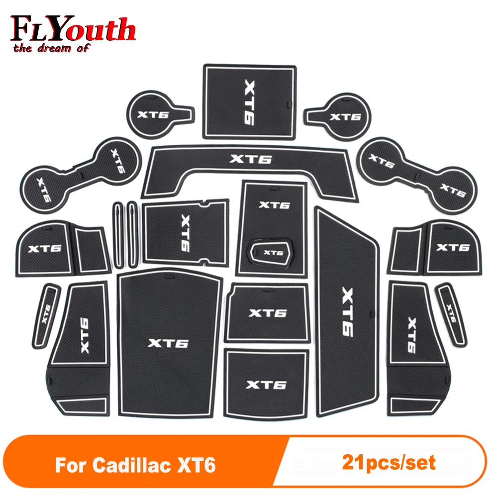 21Pcs/Set Car Door Groove Mat For Cadillac XT6 Auto Anti-Slip Cup Mat Non Slip Door Gate Pad Car Accessories
21Pcs/Set Car Door Groove Mat For Cadillac XT6 Auto Anti-Slip Cup Mat Non Slip Door Gate Pad Car Accessories