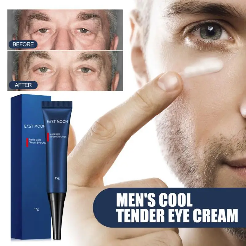 

15g Men Anti-Wrinkle Eye Cream Fades Fine Lines Anti Dark Circles Eye Serum Remove Eye Bags Puffiness Anti-Aging Firmness Cares
