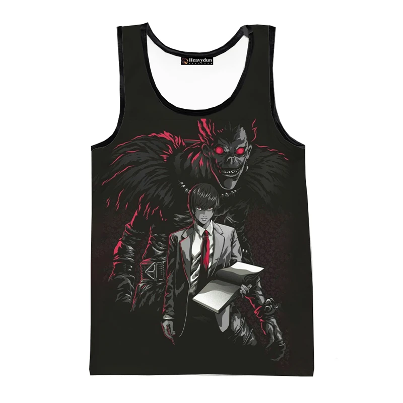 Anime Death Note 3D Printed Tank Tops Men Women Fashion Casual Harajuku Fashion T Shirts Streetwear Hip Hop Oversized Clothes
Anime Death Note 3D Printed Tank Tops Men Women Fashion Casual Harajuku Fashion T Shirts Streetwear Hip Hop Oversized Clothes