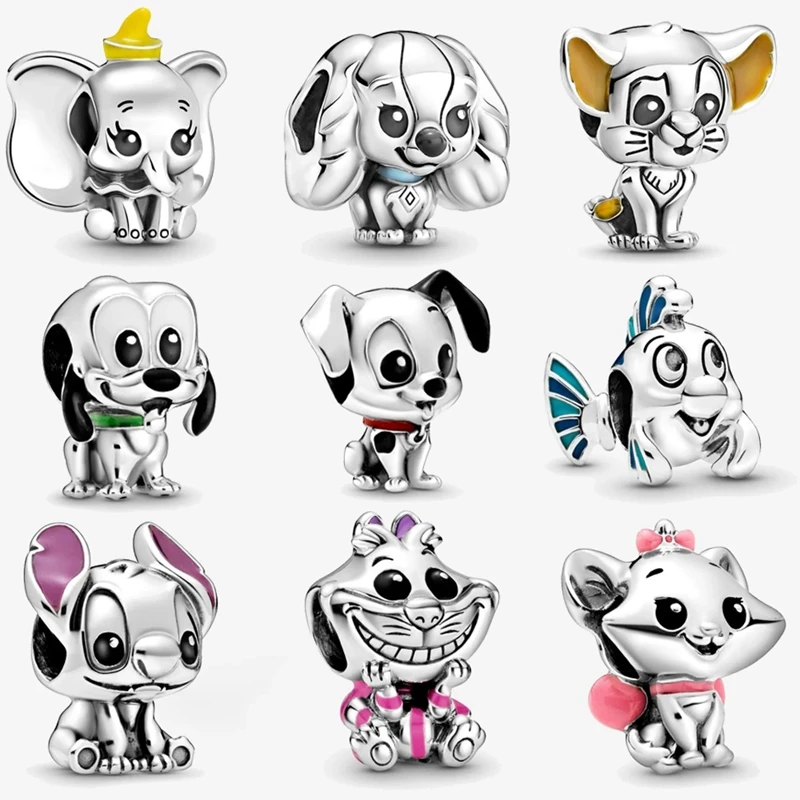 Женский браслет из серебра 925 пробы с бусинами в виде животных
Женский браслет из серебра 925 пробы с бусинами в виде животных