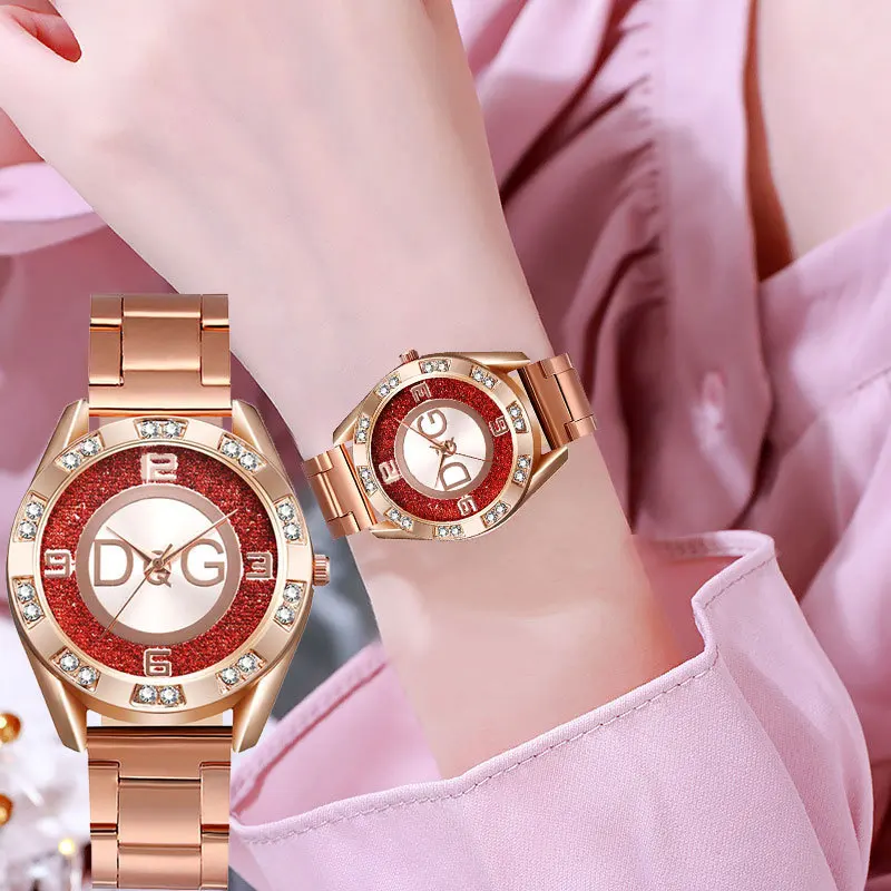 Montre Femme Women Watch Rose Belt Fashion Women's Wristwatch Stainless steel Diamond Casual Brand Ladies watch reloj mujer
Montre Femme Women Watch Rose Belt Fashion Women's Wristwatch Stainless steel Diamond Casual Brand Ladies watch reloj mujer