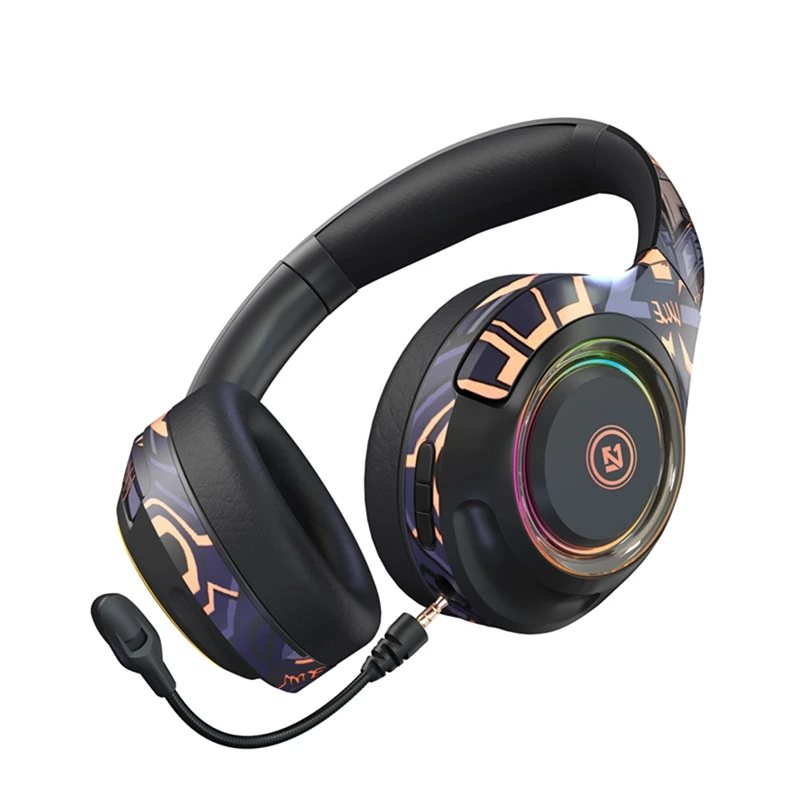 Wireless Bluetooth Headphone Gaming Headset Bluetooth 5.1 UP To 20H Playback Time 40Mm Drivers Hands-Free Headset
Wireless Bluetooth Headphone Gaming Headset Bluetooth 5.1 UP To 20H Playback Time 40Mm Drivers Hands-Free Headset