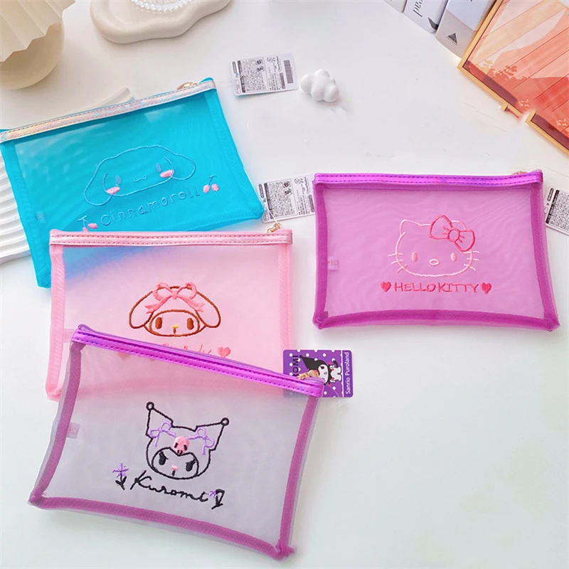 Kawaii Hellokittys Kuromi Pencil Case Bag Anime Cinnamoroll Clear Document Organizing Storage Bag School Supplies Stationery
Kawaii Hellokittys Kuromi Pencil Case Bag Anime Cinnamoroll Clear Document Organizing Storage Bag School Supplies Stationery