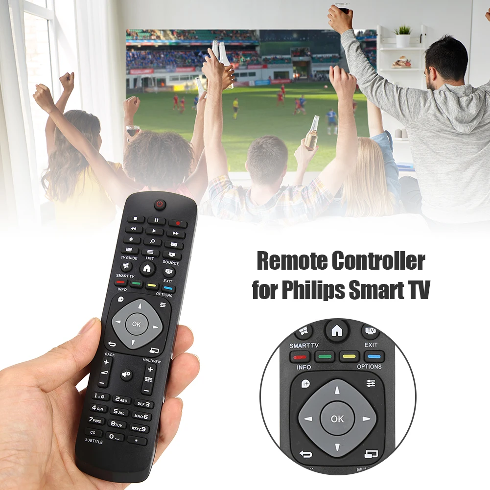 TV Remote Control Replacement Household Bedroom Ornaments for PHILIPS YKF347-003 LCD 3D Smart Television Supplies
TV Remote Control Replacement Household Bedroom Ornaments for PHILIPS YKF347-003 LCD 3D Smart Television Supplies