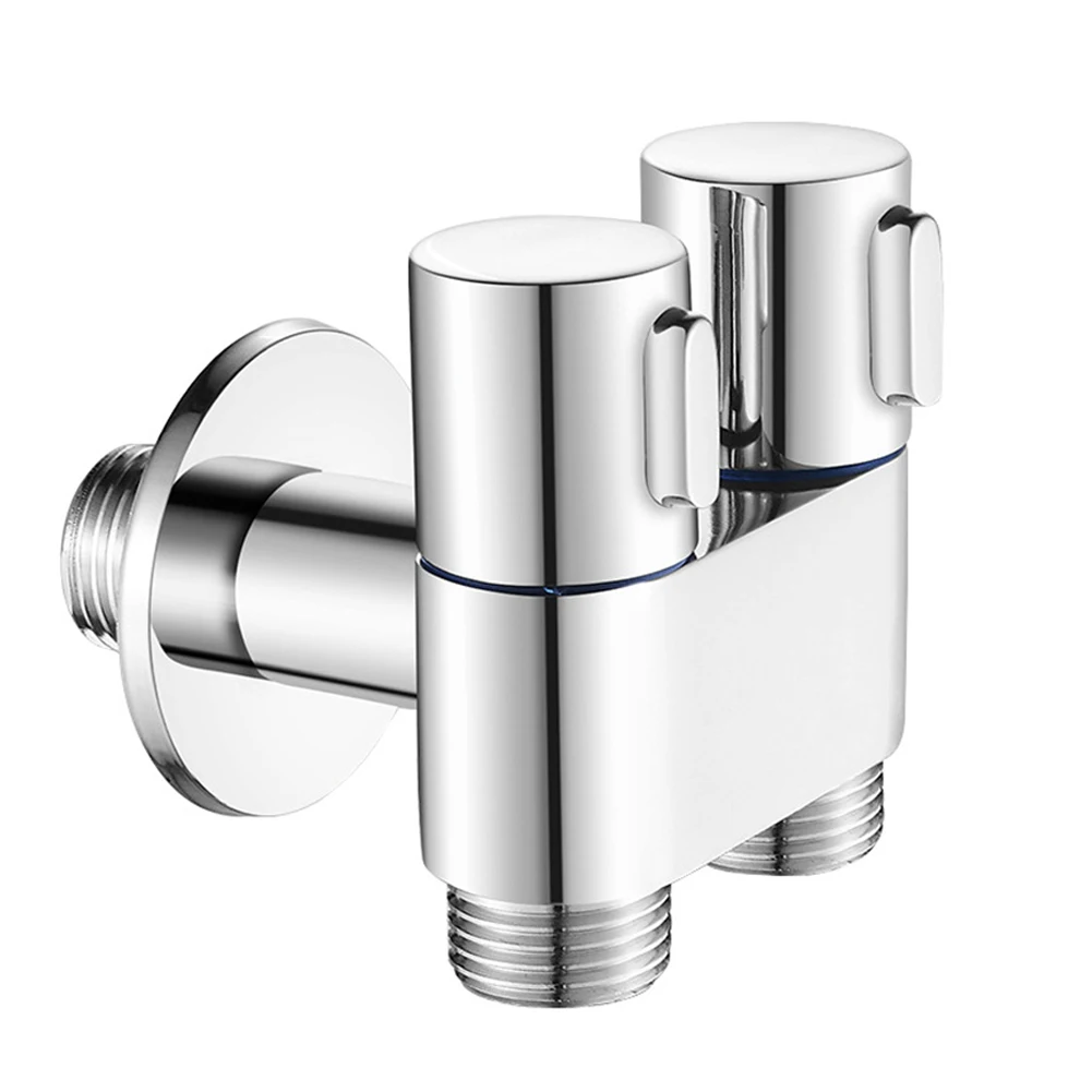 Bathroom Faucet Valve Angle Valve Single Inlet Double Outlet Double Control Valve For Shower Head Toilet Sink Basin Water Heater
Bathroom Faucet Valve Angle Valve Single Inlet Double Outlet Double Control Valve For Shower Head Toilet Sink Basin Water Heater