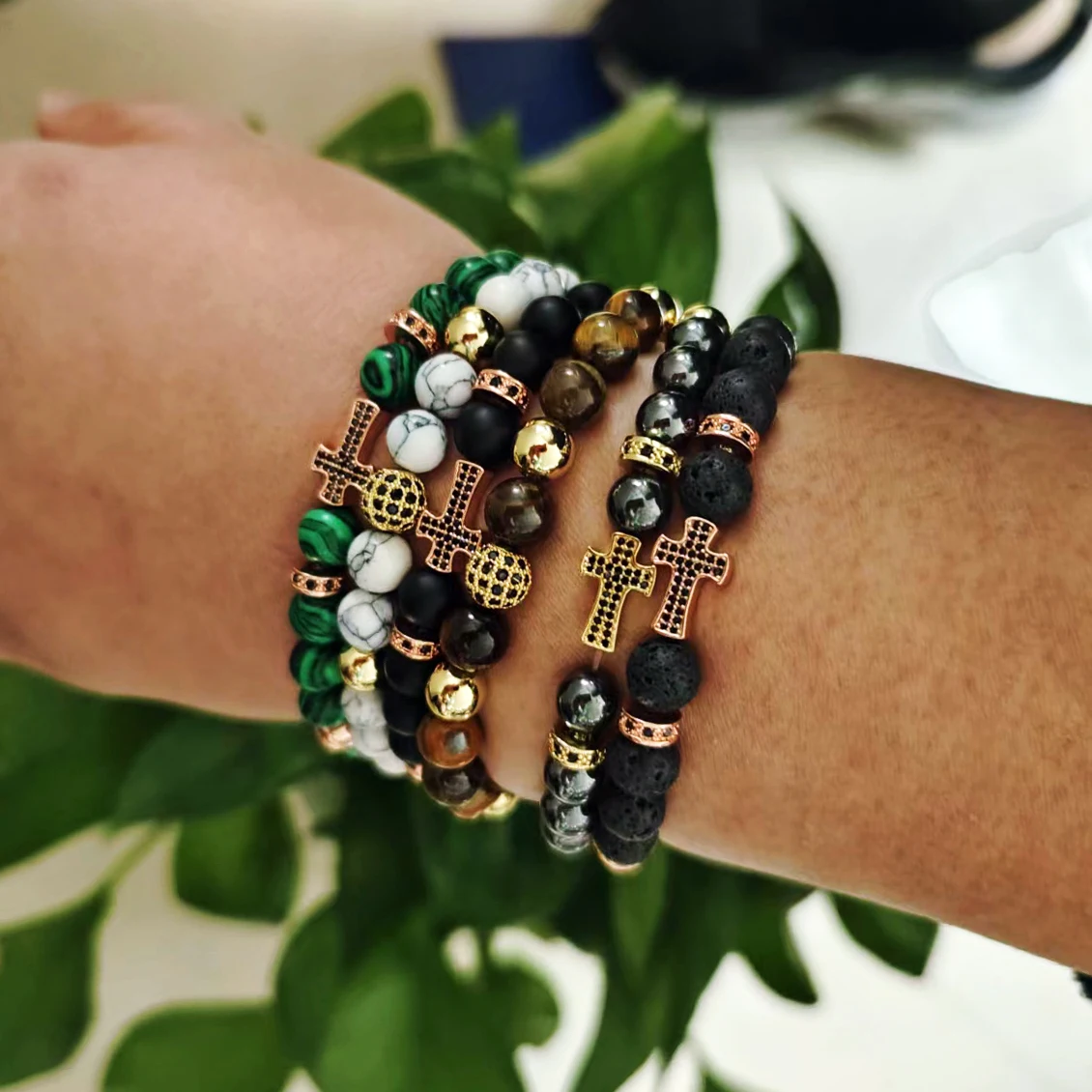 Religious New Men Bracelets Natural Healing Energy Tiger Eye Summer Bracelet Polished 8mm Lapis Lazuli Bead Bangle Women Jewelry
Religious New Men Bracelets Natural Healing Energy Tiger Eye Summer Bracelet Polished 8mm Lapis Lazuli Bead Bangle Women Jewelry