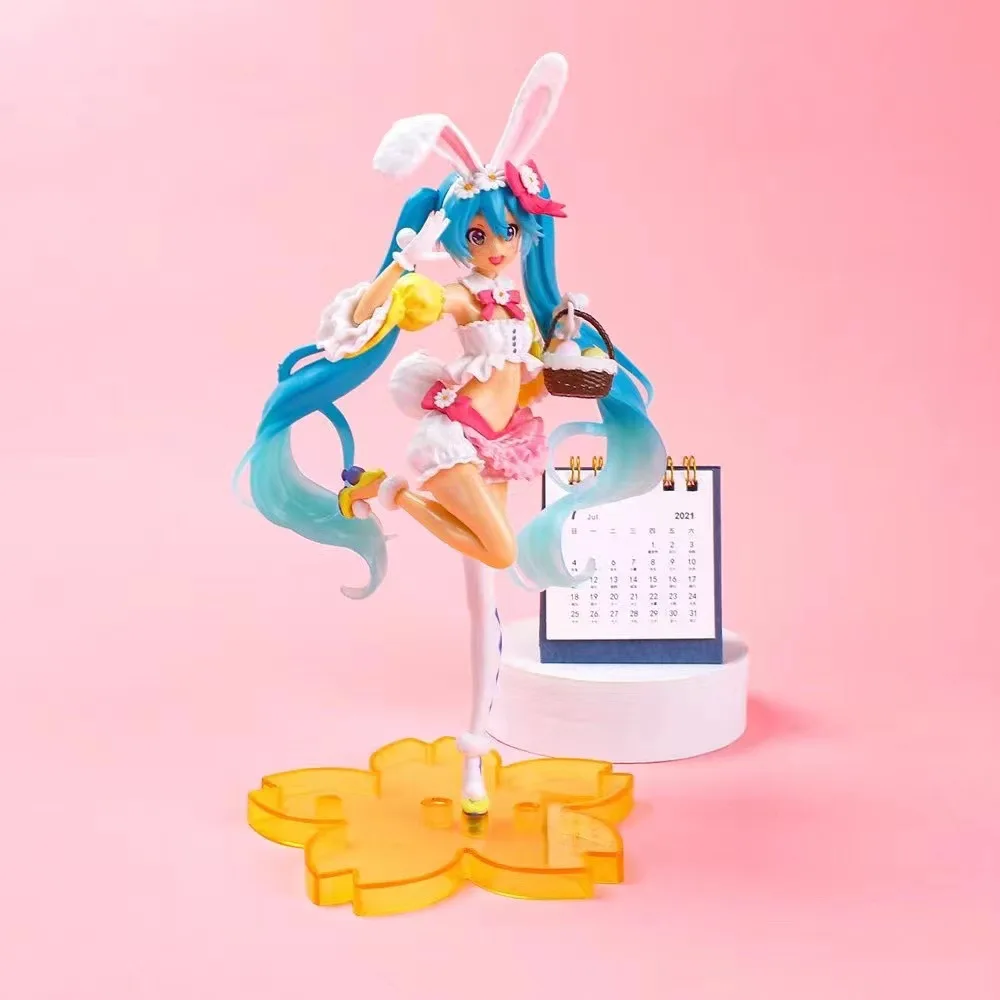 23CM Japan Anime Hatsune Miku Figure Cos Bunny Girl Cute PVC Action Figures Virtual Singer Model Toys Dolls Kids Birthday Gift
23CM Japan Anime Hatsune Miku Figure Cos Bunny Girl Cute PVC Action Figures Virtual Singer Model Toys Dolls Kids Birthday Gift