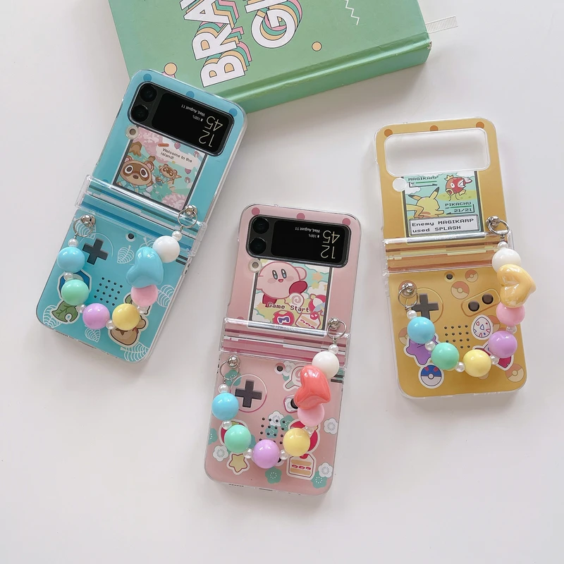Cute Japanese Cartoon Anime Monster Game Machine Pattern Phone Case For Galaxy Z Flip 3 5G Case Flip 3 Hard Cover With Lanyard
Cute Japanese Cartoon Anime Monster Game Machine Pattern Phone Case For Galaxy Z Flip 3 5G Case Flip 3 Hard Cover With Lanyard