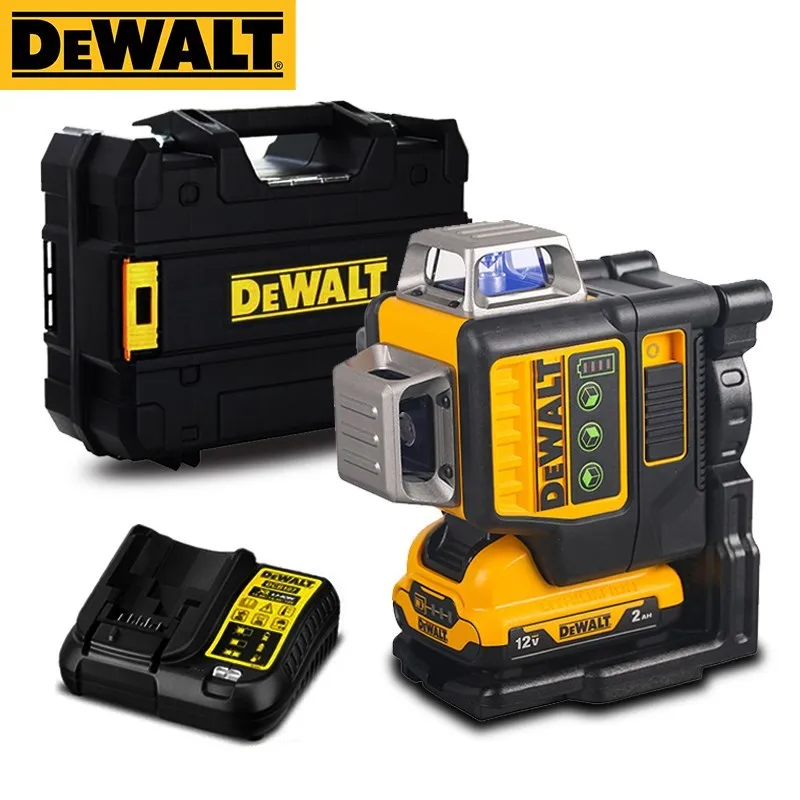 DEWALT Laser Level Green 3D 12-line Marker Vertical And Horizontal Indoor Outdoor General Auxiliary Tools High Precision DW089LG
DEWALT Laser Level Green 3D 12-line Marker Vertical And Horizontal Indoor Outdoor General Auxiliary Tools High Precision DW089LG