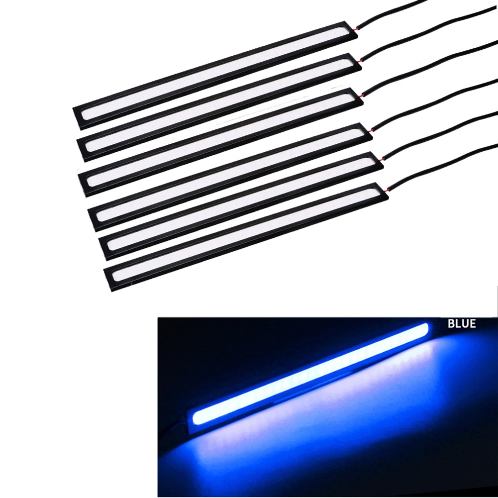6pcs 12V Waterproof Daytime Running Light Car Strip Lights Fog Lamp Car Styling DRL Lamp LED Bar Lamp For Van Caravan Boats
6pcs 12V Waterproof Daytime Running Light Car Strip Lights Fog Lamp Car Styling DRL Lamp LED Bar Lamp For Van Caravan Boats
