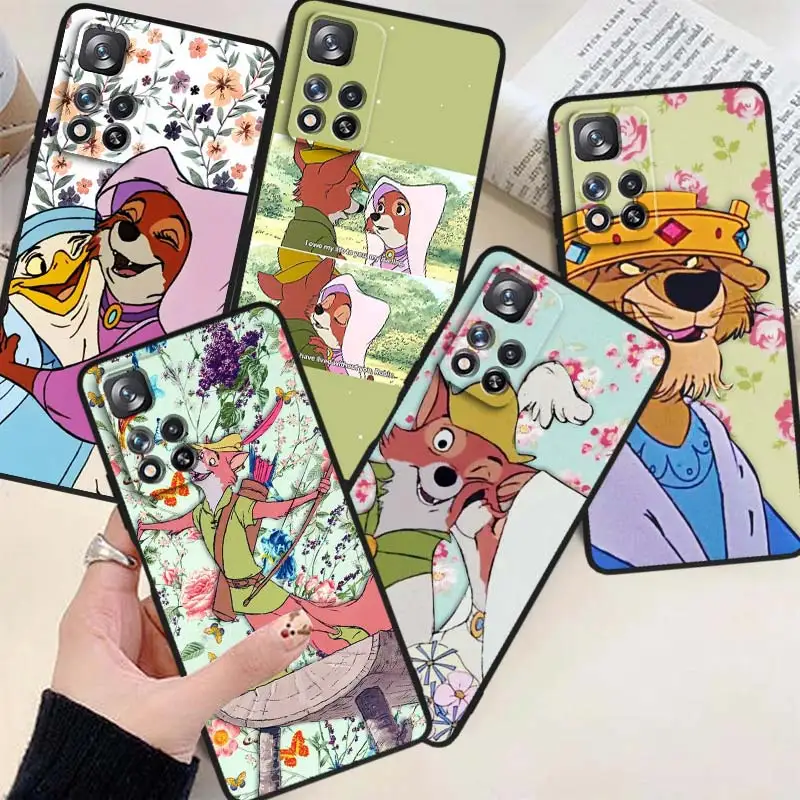 Robin Hood Disney Marianne Phone Case For Xiaomi Redmi Note 12 11E 11S 11 11T 10 10S 9 9T Trubo Pro Speed Plus 5G Black Cover
Robin Hood Disney Marianne Phone Case For Xiaomi Redmi Note 12 11E 11S 11 11T 10 10S 9 9T Trubo Pro Speed Plus 5G Black Cover