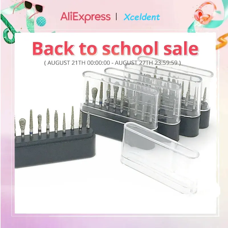 50pcs/5 Boxes FG1.6 Dental Diamond Burs Set For Porcelain Polishing Dentist Product
50pcs/5 Boxes FG1.6 Dental Diamond Burs Set For Porcelain Polishing Dentist Product