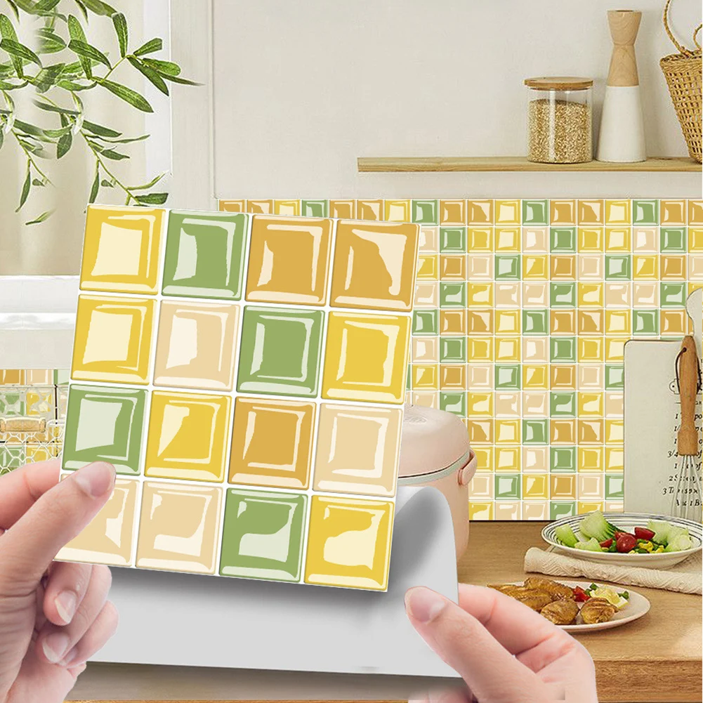 10x Mosaic Tile Wall Stickers Stick Bathroom Kitchen Home Wall Or Floor Self-adhesive For Room Decoration Home Decors
10x Mosaic Tile Wall Stickers Stick Bathroom Kitchen Home Wall Or Floor Self-adhesive For Room Decoration Home Decors