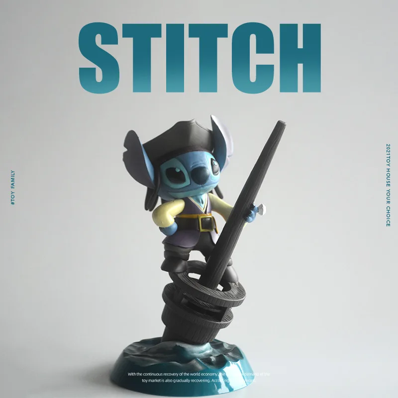 Disney Original Pirate Stitch Pen Case Creative Stationery Figure Series Cute Cool Vintage Home Decor Ornament Gift for Children
Disney Original Pirate Stitch Pen Case Creative Stationery Figure Series Cute Cool Vintage Home Decor Ornament Gift for Children