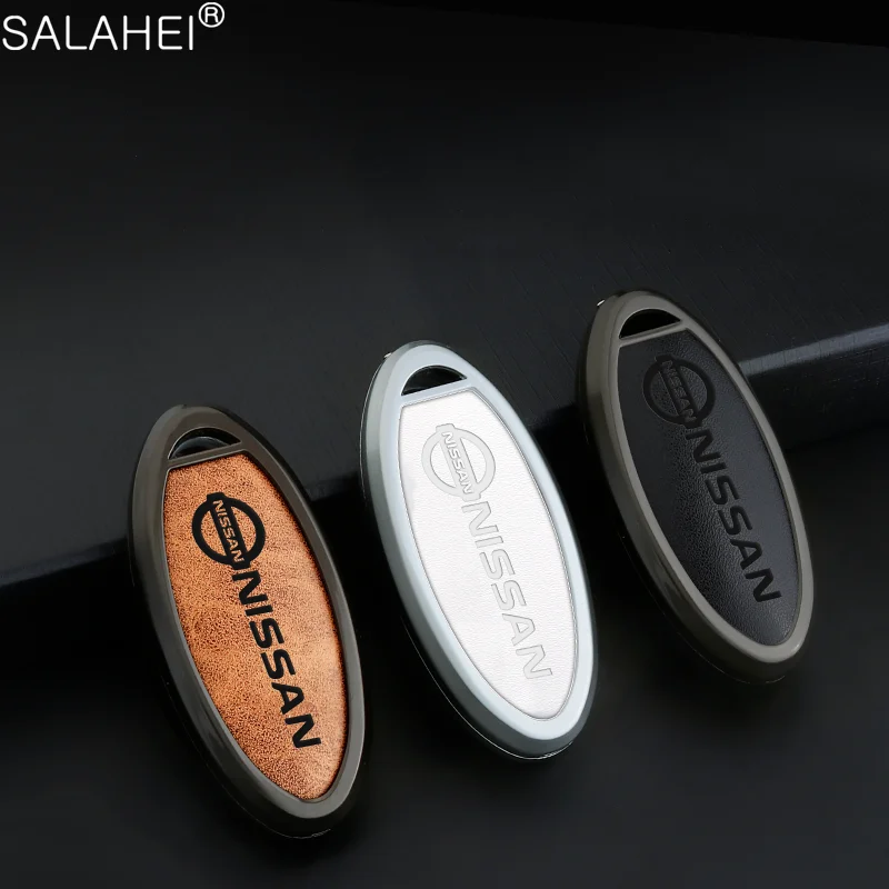 Car Leather Zinc Alloy Remote Key Case Cover For Nissan Qashqai J10 J11 X-Trail T31 T32 Kicks Tiida Pathfinder Auto Accessories
Car Leather Zinc Alloy Remote Key Case Cover For Nissan Qashqai J10 J11 X-Trail T31 T32 Kicks Tiida Pathfinder Auto Accessories