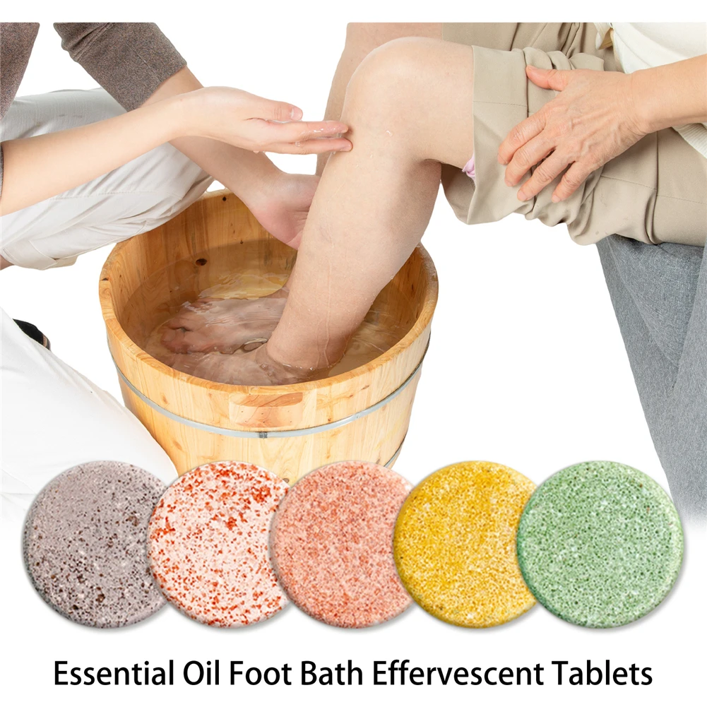 Natural Essential Oil Foot Bath Effervescent Tablet Fatigue Relief Foot Soaking Tablets Improve Sleep Feet SPA Pills Health Care
Natural Essential Oil Foot Bath Effervescent Tablet Fatigue Relief Foot Soaking Tablets Improve Sleep Feet SPA Pills Health Care