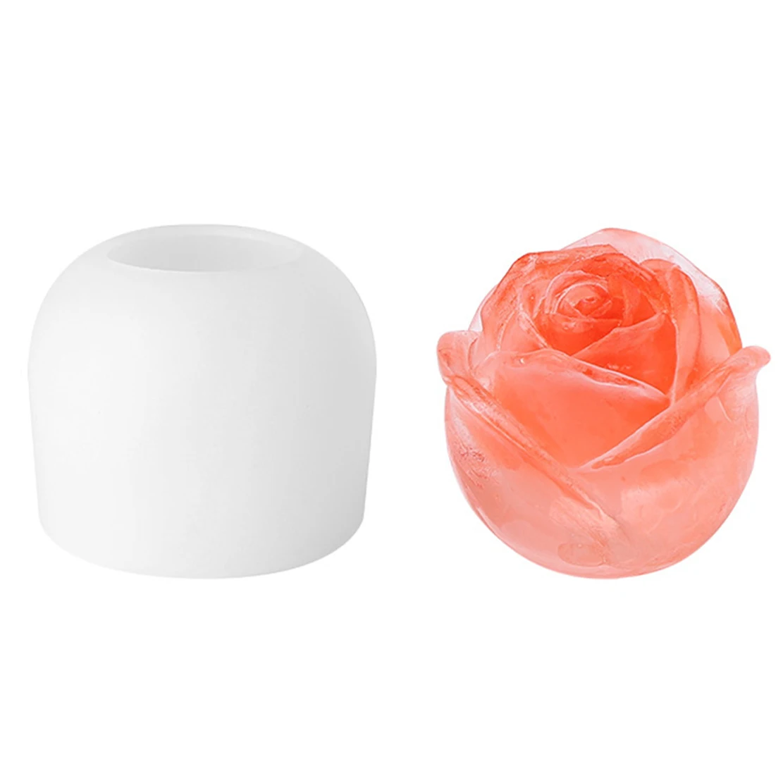 Ice Ball Mold Rose Flower Shape 4D Cake Baking Mould Silicone DIY Kitchen Beverage Ice Maker, L
Ice Ball Mold Rose Flower Shape 4D Cake Baking Mould Silicone DIY Kitchen Beverage Ice Maker, L