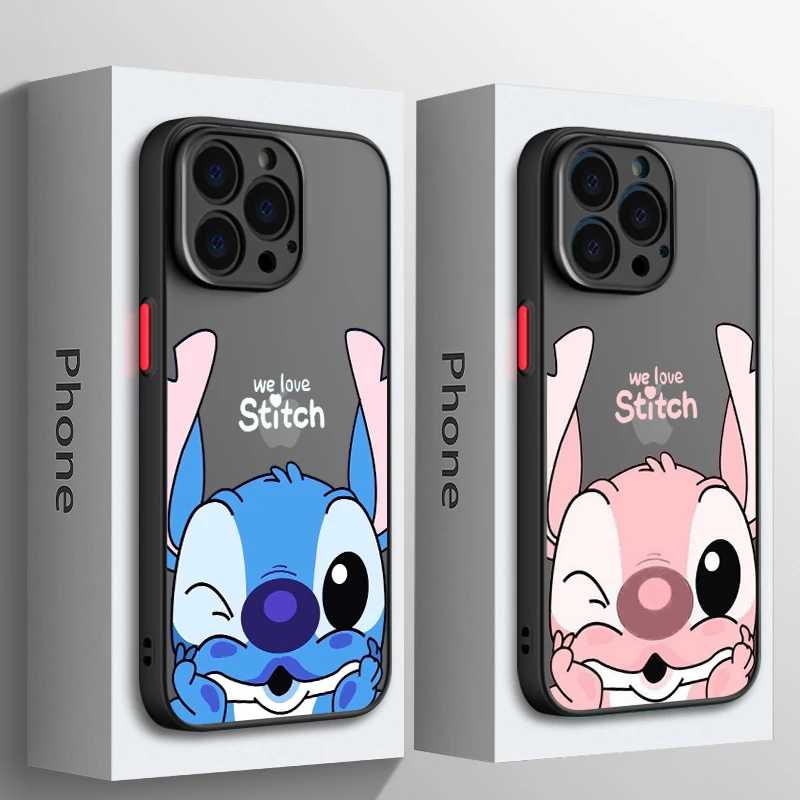 For Apple iPhone 15 14 13 12 11 Mini Pro Max 8 7 6S 6 XR X XS Plus Frosted Translucent Stitch Cartoon Anime Disney Phone Case
For Apple iPhone 15 14 13 12 11 Mini Pro Max 8 7 6S 6 XR X XS Plus Frosted Translucent Stitch Cartoon Anime Disney Phone Case