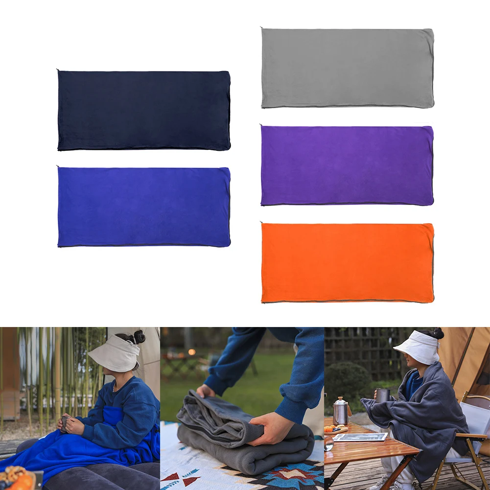 Camping Fleece Sleeping Bag Liner Portable Warm Blanket For Traveling Hiking Sleeping Pad Camping Supplies
Camping Fleece Sleeping Bag Liner Portable Warm Blanket For Traveling Hiking Sleeping Pad Camping Supplies