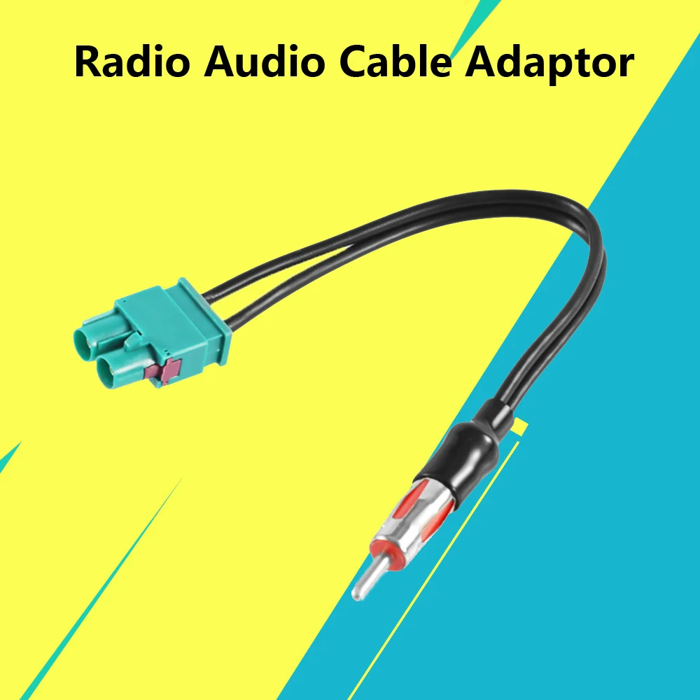 Radio Audio Cable Adaptor Antenna Audio Cable Male Double Fakra - Din Male Aerial For Audi/VW/Volkswagen Car
Radio Audio Cable Adaptor Antenna Audio Cable Male Double Fakra - Din Male Aerial For Audi/VW/Volkswagen Car