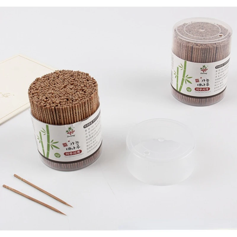 800 Pcs/box Disposable Carbonized Bamboo Sticks Eco-friendly Single Head Tooth Picks Portable Fruit Toothpicks for Kitchen Bar
800 Pcs/box Disposable Carbonized Bamboo Sticks Eco-friendly Single Head Tooth Picks Portable Fruit Toothpicks for Kitchen Bar