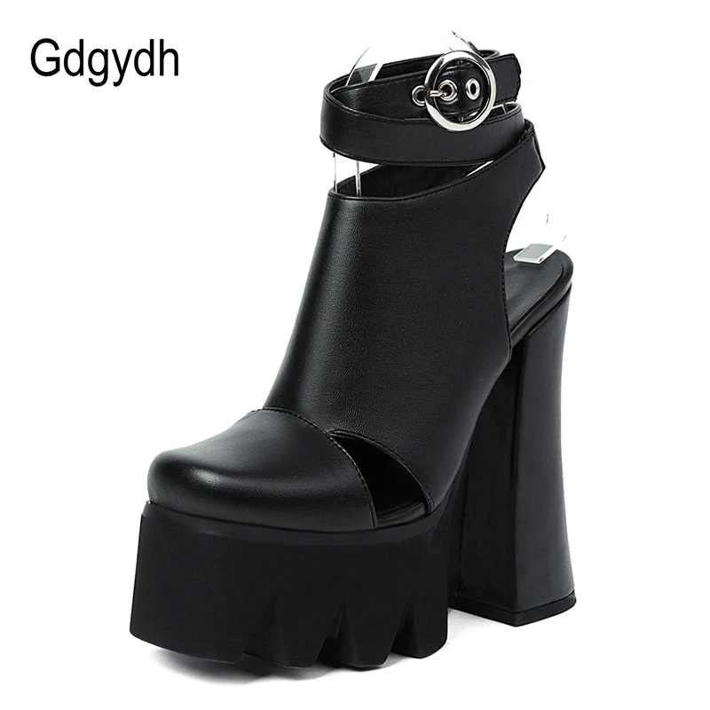 Gdgydh Roman Style Ankle Strap Footwear Women Heels Sexy High Heel Shoes Platform Pumps For Party Office Lady Luxury Trendy Shoe
Gdgydh Roman Style Ankle Strap Footwear Women Heels Sexy High Heel Shoes Platform Pumps For Party Office Lady Luxury Trendy Shoe