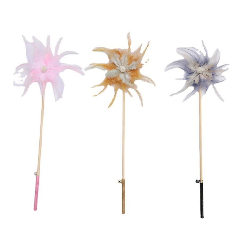 Funny Kitten Cats Teaser Interactive Toy Rod with Feather and Cute Feather Toy for Pet Cats Wire Chaseing Wand Toy 40JA
Funny Kitten Cats Teaser Interactive Toy Rod with Feather and Cute Feather Toy for Pet Cats Wire Chaseing Wand Toy 40JA