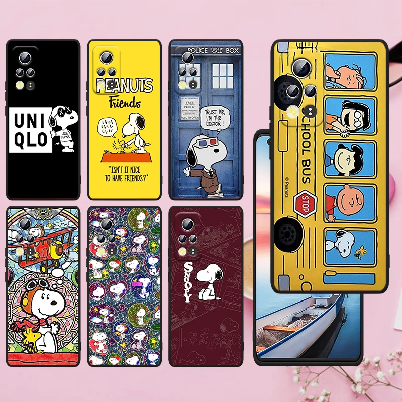 Creative Cute Snoopy For Honor Play 3E 10X 10i 10 9X 9C 9S 9A 9 8X 8A 7C 7S Black Soft Silicone Phone Case Funda Capa
Creative Cute Snoopy For Honor Play 3E 10X 10i 10 9X 9C 9S 9A 9 8X 8A 7C 7S Black Soft Silicone Phone Case Funda Capa