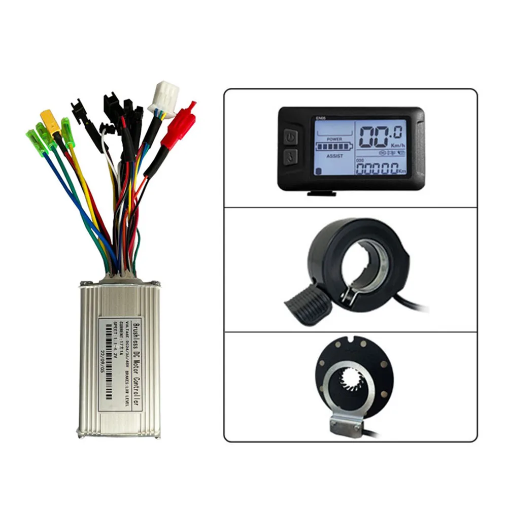 Bicycle Controller 36/48V 17A Sine Wave Controller EN05 Display Throttle 8 PAS Kit For E-bike MTB Bicycle Accessories
Bicycle Controller 36/48V 17A Sine Wave Controller EN05 Display Throttle 8 PAS Kit For E-bike MTB Bicycle Accessories