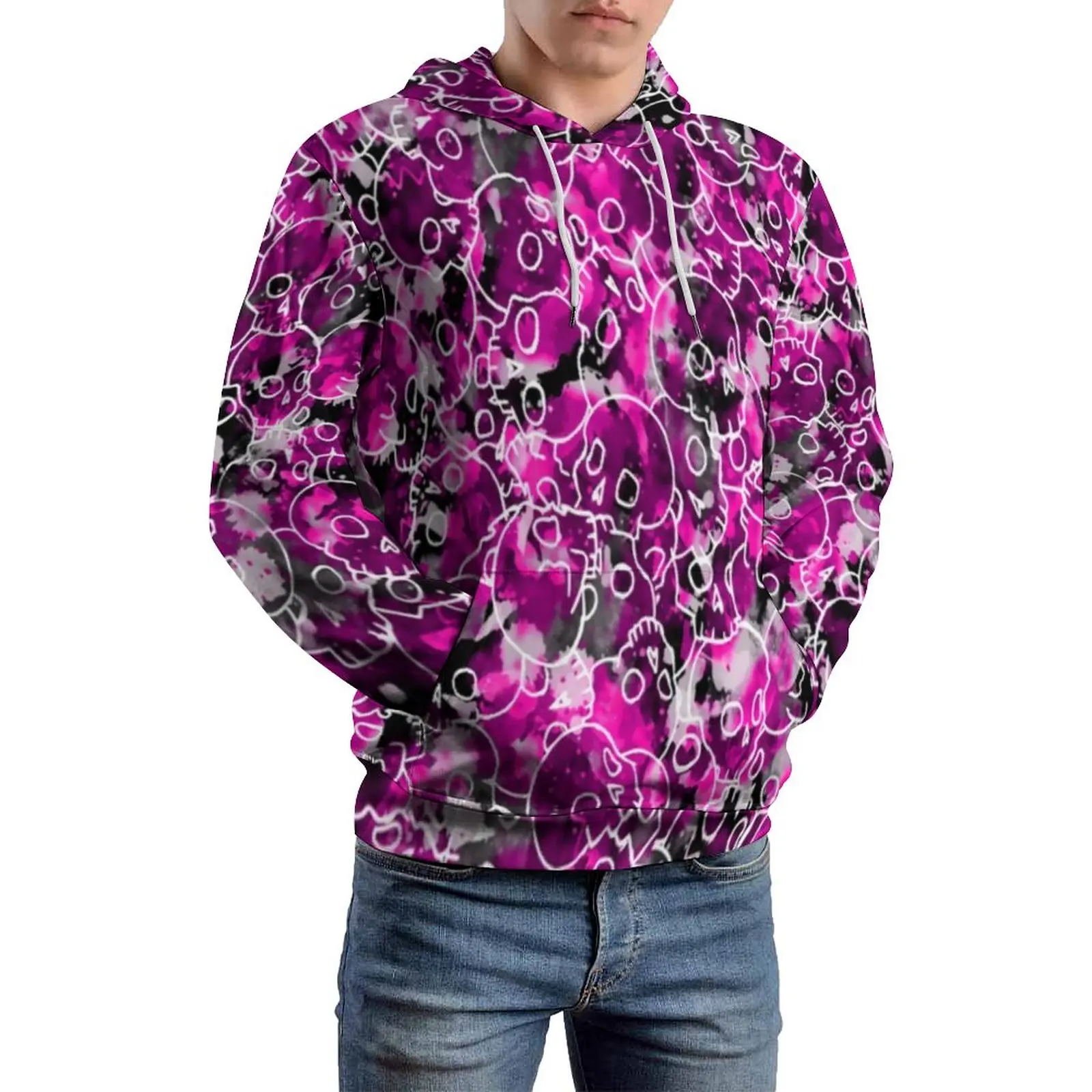 Pretty Skulls Camo Loose Hoodies Abstract Print Street Fashion Pullover Hoodie Long Sleeve Pretty Design Sweatshirts Large Size
Pretty Skulls Camo Loose Hoodies Abstract Print Street Fashion Pullover Hoodie Long Sleeve Pretty Design Sweatshirts Large Size