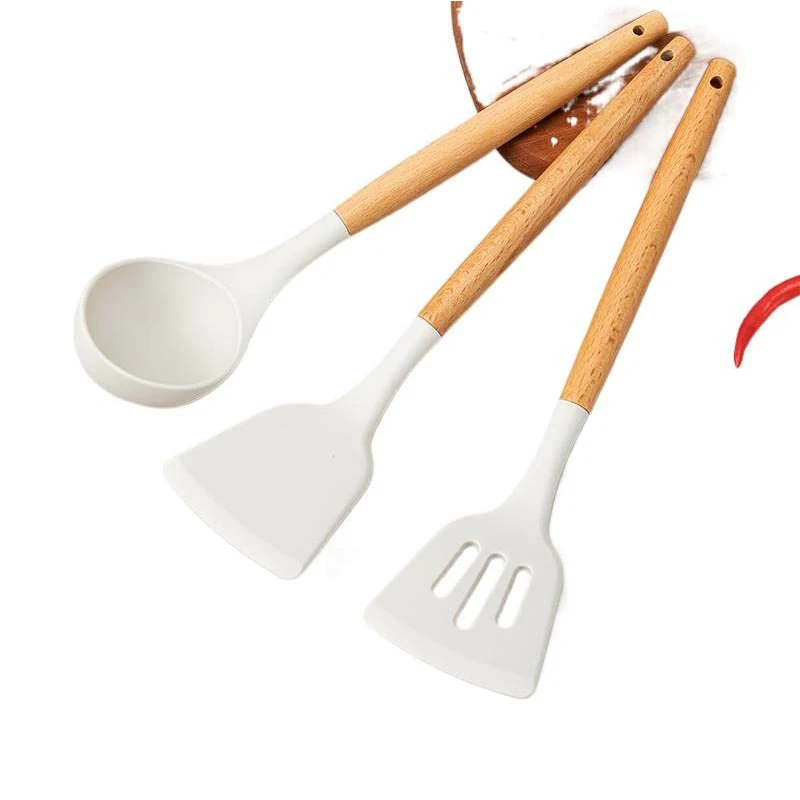 Kitchen does not account for cookware silicone spatula heat-resistant spatula spoon leak shovel cooking tools baking tools
Kitchen does not account for cookware silicone spatula heat-resistant spatula spoon leak shovel cooking tools baking tools