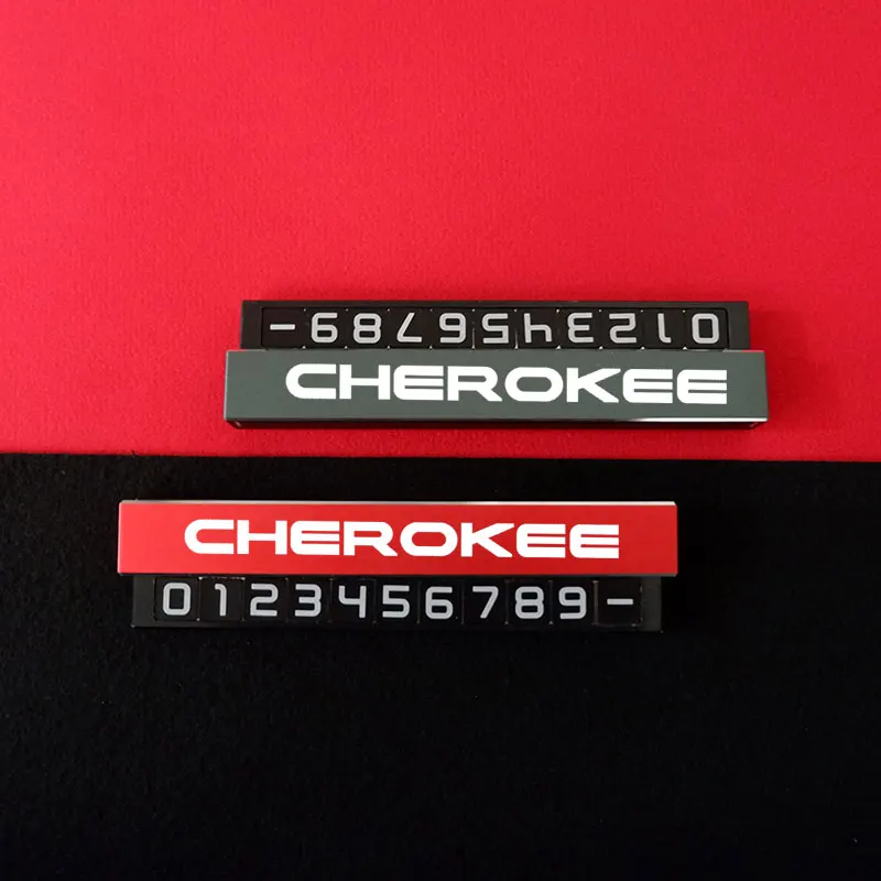 Car-Styling Parking Card For Jeep Cherokee Car Temporary Card Plate For Jeep Renegade Compass Patriot Wrangler Grand Cherokee
Car-Styling Parking Card For Jeep Cherokee Car Temporary Card Plate For Jeep Renegade Compass Patriot Wrangler Grand Cherokee