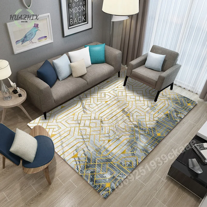 Nordic Abstract Carpet Living Room Floor Mat Modern Simple European Style 3D Print Bedroom Carpets Home Table Rug Sofa Foot Mats 
Nordic Abstract Carpet Living Room Floor Mat Modern Simple European Style 3D Print Bedroom Carpets Home Table Rug Sofa Foot Mats